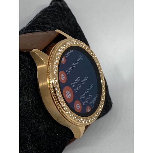 Fossil Gen 3 Authentic Genuine Smart Watch Custom Band FTW6008 LT214 - Picture 5 of 12